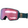 Giro Method Ski Goggles - Snowboard Goggles for Men & Women - Harbor Blue Adventure Grid Strap with Vivid Smoke/Vivid Infrared Lenses view 3