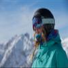 Giro Women's Lusi Ski and Snowboard Goggles - Tiger Lily/Monarch Orange Filmore Sun Strap with Vivid Rose Gold/Vivid Infrared Lenses view 4