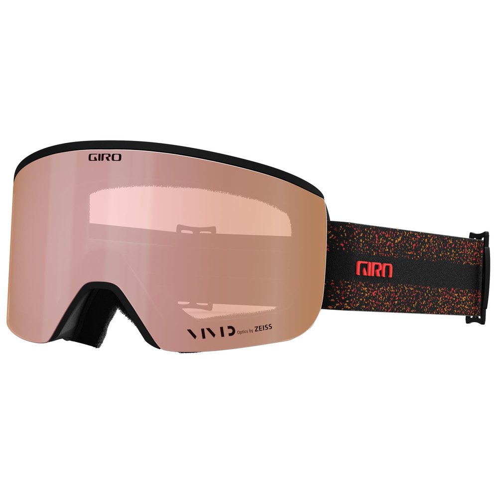 Giro Ella Womens Snow Goggle - Tiger Lily/Monarch Orange Expedition Strap with VIVID Rose Gold/VIVID Infrared Lenses