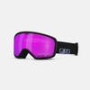 Giro Women's and Youth Millie Ski and Snowboard Goggles - Black Chroma Dot Strap with Vivid Pink Lens view 1
