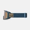 Giro Dylan Ski Goggles - Snowboard Goggles for Women & Youth - Ano Harbor Blue Adventure Grid Strap with Amber Gold/Yellow Lenses view 2