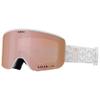 Giro Ella Women's Snow Goggle - White Limitless Strap with VIVID Rose Gold/VIVID Infrared Lenses view 1