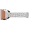 Giro Ella Women's Snow Goggle - White Limitless Strap with VIVID Rose Gold/VIVID Infrared Lenses view 2