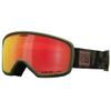 Giro Adult and Youth Ringo Ski and Snowboard Goggles - Trail Green Cloud Dust Strap with Vivid Ember Lens view 1