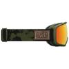 Giro Adult and Youth Ringo Ski and Snowboard Goggles - Trail Green Cloud Dust Strap with Vivid Ember Lens view 4