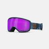 Giro Millie Ski Goggles - Snowboard Goggles for Women & Youth - Ano Harbor Blue Cloud Dust Strap with Vivid Pink Lens view 1