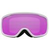 Giro Moxie Asian Fit Women's Snow Goggle - White Core Light Strap with Amber Pink/Yellow Lenses view 3