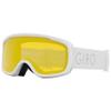 Giro Moxie Asian Fit Women's Snow Goggle - White Core Light Strap with Amber Pink/Yellow Lenses view 4