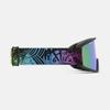 Giro Semi Ski Goggles - Snowboard Goggles for Men, Women & Youth - Black Split Fountain Mountain Strap with Loden Green/Yellow Lenses view 3