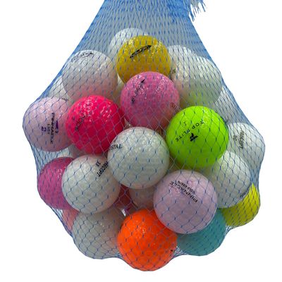 Golf Ball Planet Crystal Color Mix Used Golf Balls (50 Pack, 5A / Mint)