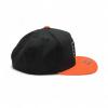 AMERICAN NEEDLE Officially Licensed NHL Philadelphia Flyers Team Hat, Embroidered Logo, Flat Brim, Snapback Black/Orange view 4