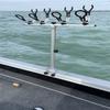 Brocraft Crappie Rod Holder System with 60 Degree Bracket view 1