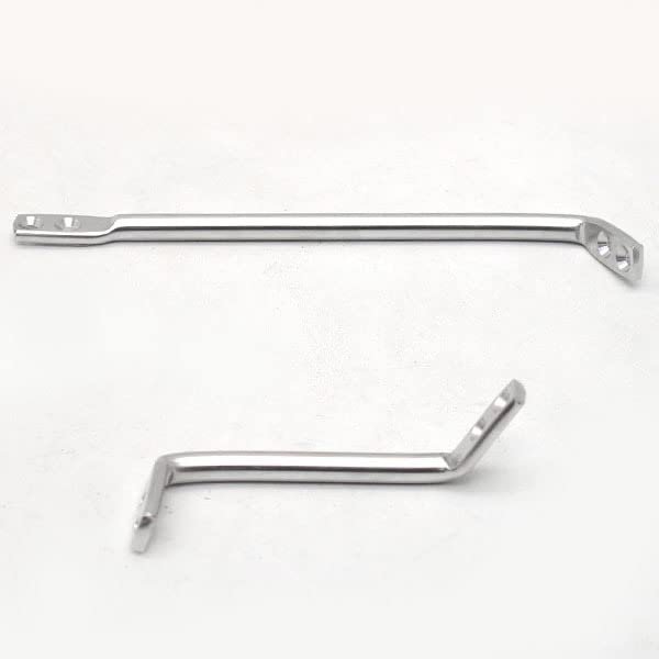 Boat Windshield Support Brackets | Stainless Steel (Set of 2)