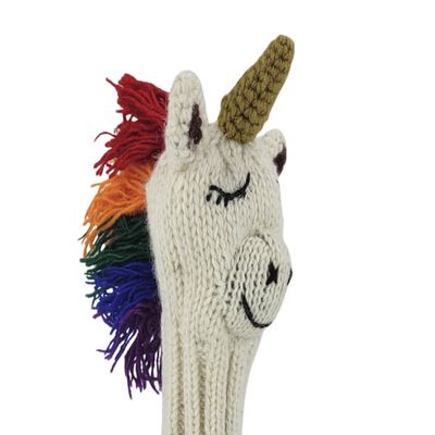 Unicorn Knit Wool Golf Club Headcover by Sunfish (Fairway)