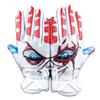 Battle Sports Lil Evil Cloaked Wide Receiver Football Gloves, Ultra-Tack Sticky & Grip Gloves, No Slip - Youth Small view 1