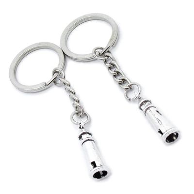 10 Pieces Keychain Keyring Door Car Key Chain Ring Tag Charms Supplies HK7W7P Lighthouse