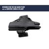 Raven Concealment Systems Perun Holster Compatible with Sig Sauer P320F with X300U A/B | Open Carry Outside Waistband (OWB), Strongside Pistol Holster | PXP320X300U-FBM view 3