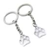 5 Pieces Keychain Keyring Door Car Key Chain Ring Tag Charms Supplies KV2Y2T Bear Paw view 1