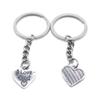 10 Pieces Keychain Keyring Door Car Key Chain Ring Tag Charms Supplies AY0P5I Love God Heart view 1