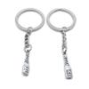 5 Pieces Keychain Keyring Door Car Key Chain Ring Tag Charms Supplies PM1C4X Wine Bottle view 1