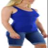 ToBeInStyle Women's Scoop Neck Ribbed Racerback Tank Top - Royal - S view 4