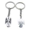 5 Pieces Keychain Keyring Door Car Key Chain Ring Tag Charms Supplies TO7H9V Angel view 1