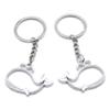 10 Pieces Keychain Keyring Door Car Key Chain Ring Tag Charms Supplies SP7W3E Whale Cabochon Frame view 1