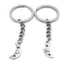 10 Pieces Keychain Keyring Door Car Key Chain Ring Tag Charms Supplies XE2S3W Moon Stars view 1