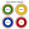 Micro Gainz Calibrated Fractional Weight Plates Set, 8 Piece Olympic Weight Plates Set with Bag, Designed for Olympic Barbells for Strength Training and Micro Loading, Made in USA (Multi-Color) view 4