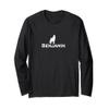 Benjamin Twelve Tribes Israel Wolf Bible Jewish Christian Long Sleeve T-Shirt view 1