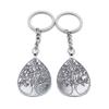 10 Pieces Keychain Keyring Door Car Key Chain Ring Tag Charms Supplies XO7N0F Life String Tree view 1