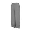 QWENTMTNTY Plus Size Capris Pants for Women Cotton Linen Wide Leg Casual Summer Comfy High Waisted Loose Crop Pants Pockets view 4
