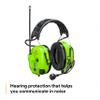 3M PELTOR WS LiteCom PRO III Headset, Headband, MT73H7A4D10NA GB, 1EA/Case view 4