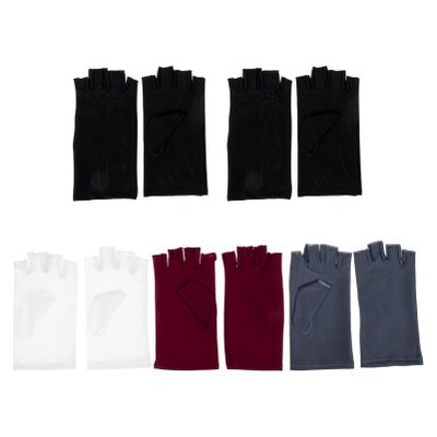 BESPORTBLE Professional Riding Gloves 5 Pairs of Sun Gloves for Women Uv Protection for Women