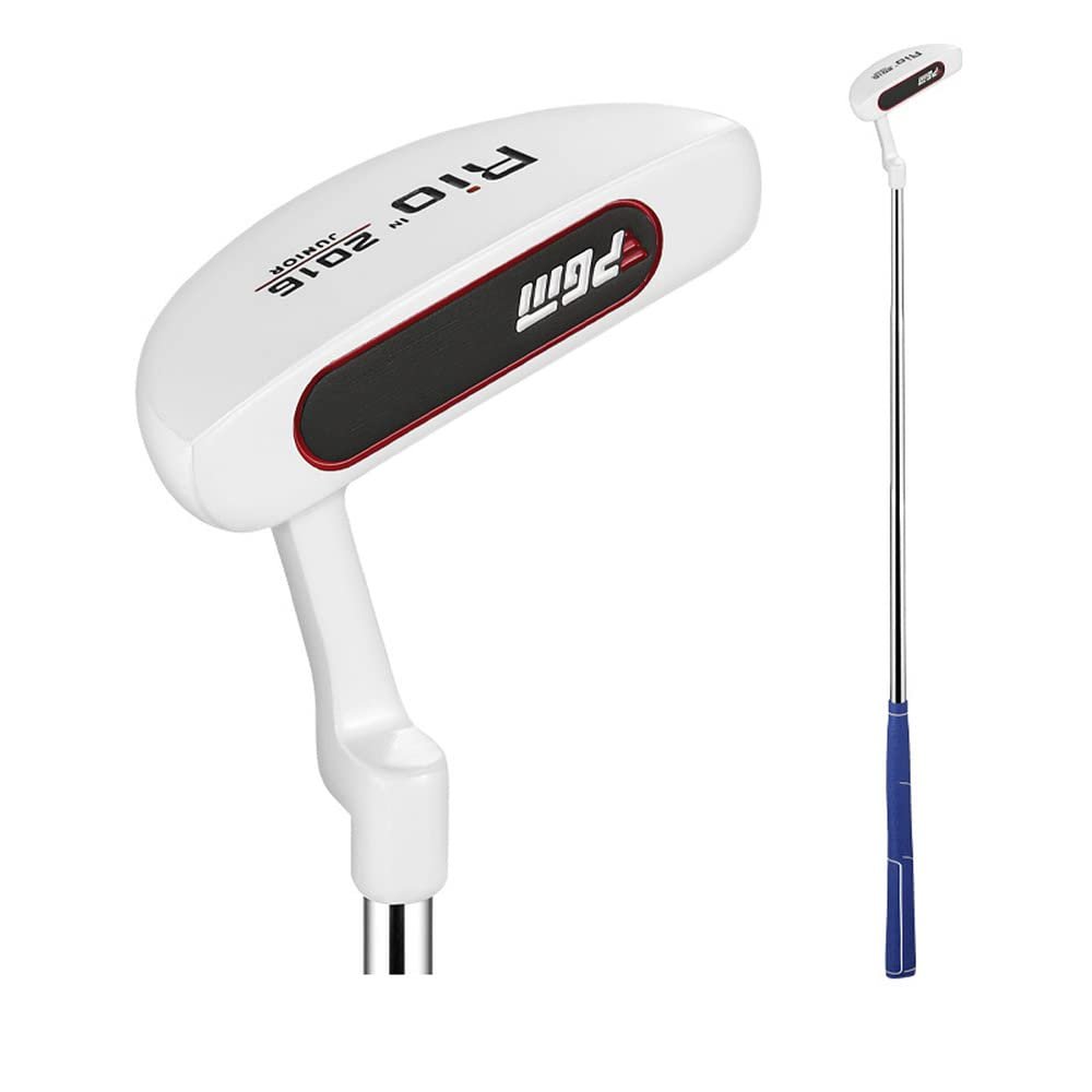 Golf Club Putter Junior Right Handed Golf Putters Beginners Practice Kids Golf Clubs for 3-12 Boys Girls (Black White,Age 3-5)