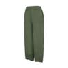QWENTMTNTY Plus Size Capris Pants for Women Cotton Linen Wide Leg Casual Summer Comfy High Waisted Loose Crop Pants Pockets view 4