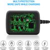 HISPD 12V AC/DC Adapter for HS3-A-BK HS3W-A-BK Maximus Rechargeable Variable-Output LED Headlamp Novitech MHAU4126512D800 Power Tools LTD Class 2 Power Supply Charger view 3