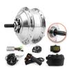 L-faster Bicycle with Silver Brushless Hub Motor LCD for 7 Speed Gears Bike Silver Rear Wheel(36V 250W) view 1