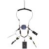 SF Fly Fishing Lanyard Neck loaded Necklace Adjustable Include Tippet, Plier, Zinger Retractor, Nippers, Hook Sharpener, Fly Patch & Floatant Bottle Holder view 1