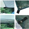 XIANGBINXUAN Tent Tarps Waterproof Hammock Shelter, Premium Lightweight Ripstop Nylon Cover UV Protection Durable Portable for Camping, Hiking, Picnic and Outdoor Activities (Gray) view 3