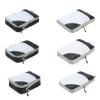 4pcs/Set Portable Travel Storage Bag Suitcase Organizer Set Extensible Packing Mesh Bags for Clothing Underwear Shoes (Black) view 4