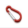 3dancraftit Carabiner Clips Keychain Clasp Spring Snap Hook Key Ring Aluminium 2.83 Inches / 7.2cm Red AB111 view 4