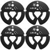 Yes4All 1.25Lb Dumbbell Fractional Weight Plates 2 Pieces/4 Pieces - Designed For Dumbbell Training, Micro Loading, And Body Workout view 1