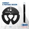 Yes4All 1.25Lb Dumbbell Fractional Weight Plates 2 Pieces/4 Pieces - Designed For Dumbbell Training, Micro Loading, And Body Workout view 2