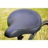 YLG Oversized Comfort Bike Seat for Casual Bike Rider - Large Bicycle Saddle Firm Cushioning for Women Men, Bike Accessories for Adult/MTB/Schwinn/Beach Bike view 1