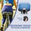 YLG Oversized Comfort Bike Seat for Casual Bike Rider - Large Bicycle Saddle Firm Cushioning for Women Men, Bike Accessories for Adult/MTB/Schwinn/Beach Bike view 4