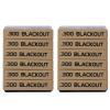 Aolamegs 12 Pack 300 Blackout Magazine Marking Bands (Khaki-Black) view 1