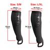 Unbrokenshop.com UNBROKENSHOP Shin Sleeves Pro Black 7mm Neoprene, Weightlifting, Deadlift, Rope Climb, Box Jumps for Men and Women, Single (L/XL) view 4