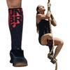 UNBROKENSHOP Shin Sleeves Pro Red 7mm Neoprene, Weightlifting, Deadlift, Rope Climb, Box Jumps for Men and Women, Single (L/XL) view 1