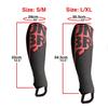 UNBROKENSHOP Shin Sleeves Pro Red 7mm Neoprene, Weightlifting, Deadlift, Rope Climb, Box Jumps for Men and Women, Single (L/XL) view 4